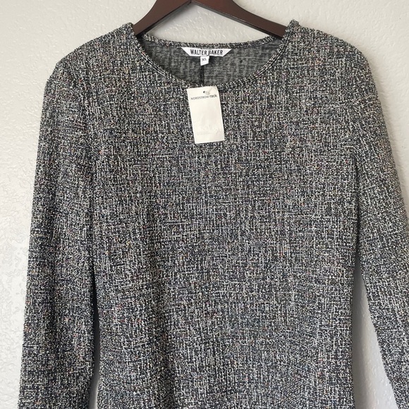 NWOT WALTER BAKER Skylar Tweed Bodysuit XL - Picture 4 of 9